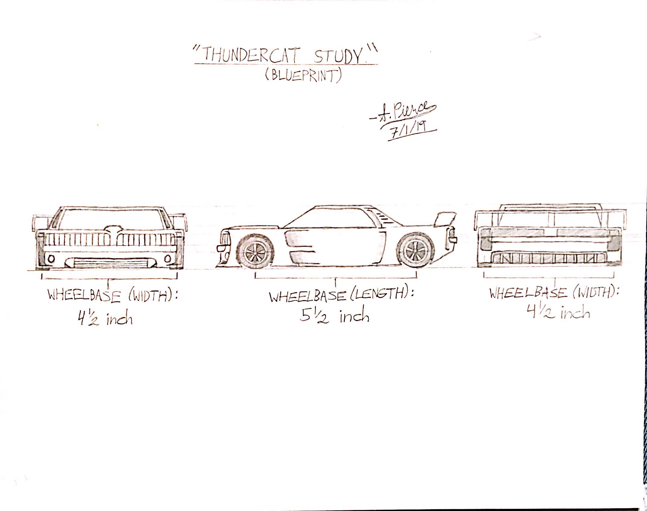 Thundercat Concept Car Study